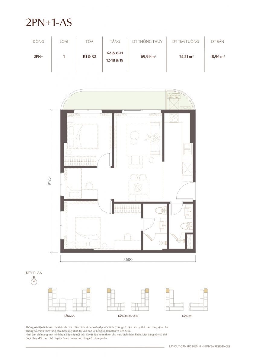 Thiet-ke-can-ho-2PN+1AS-Rivea-Ha-Noi